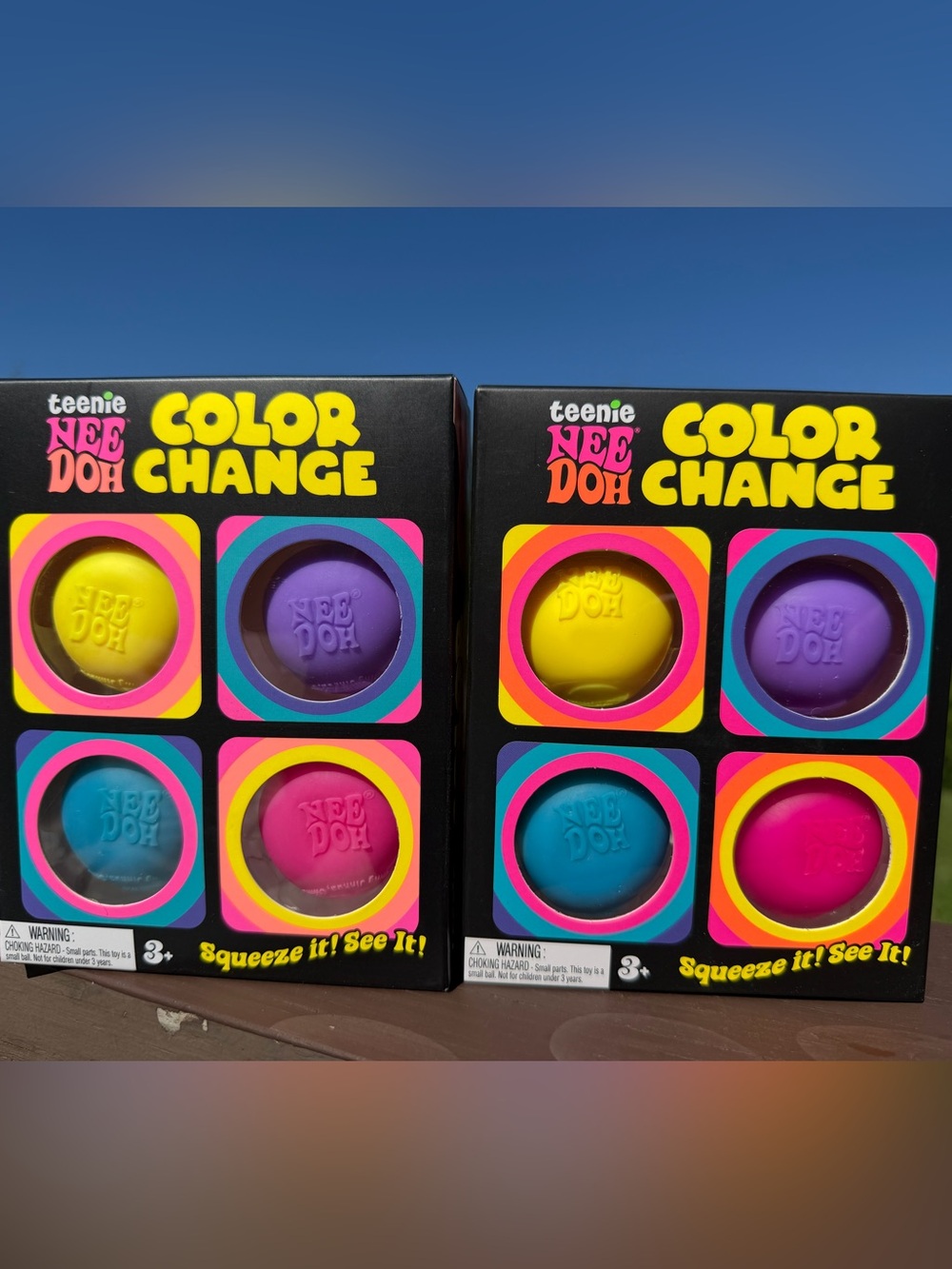 NeeDoh Color Change- set of 2